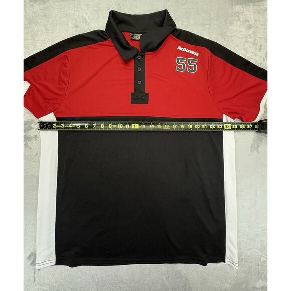 McDonald’s Work Polo Shirt Size XL Polyester – Good Condition - Picture 3 of 7